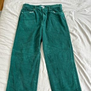 Urban Outfitters Green Corduroy Pants